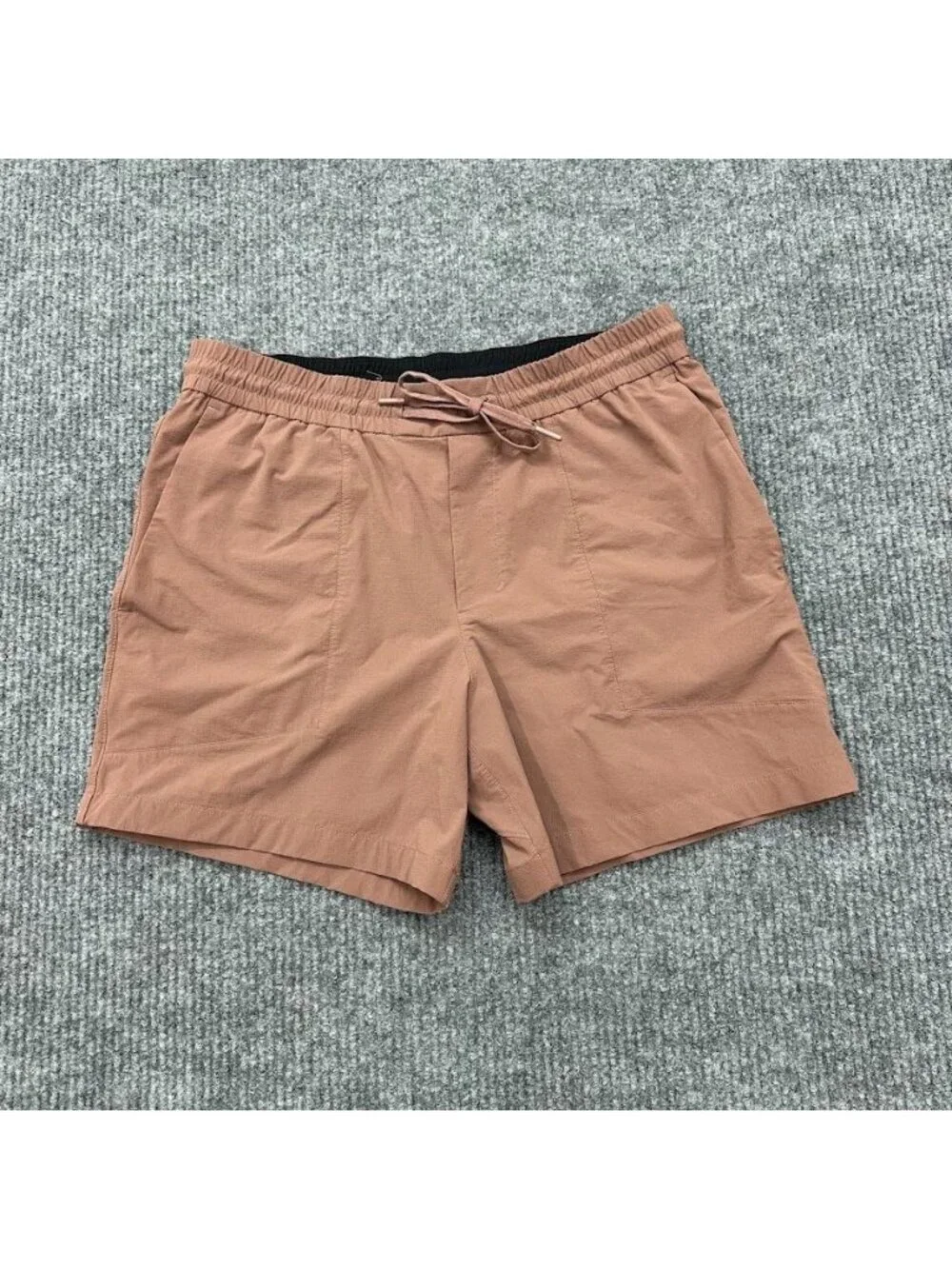 Lululemon Bowline Shorts Active Wear Stretch Athleisure Draw String Mens Large